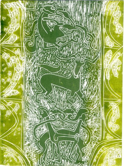 Monstruos de Aberlamno de Gloria Wallington